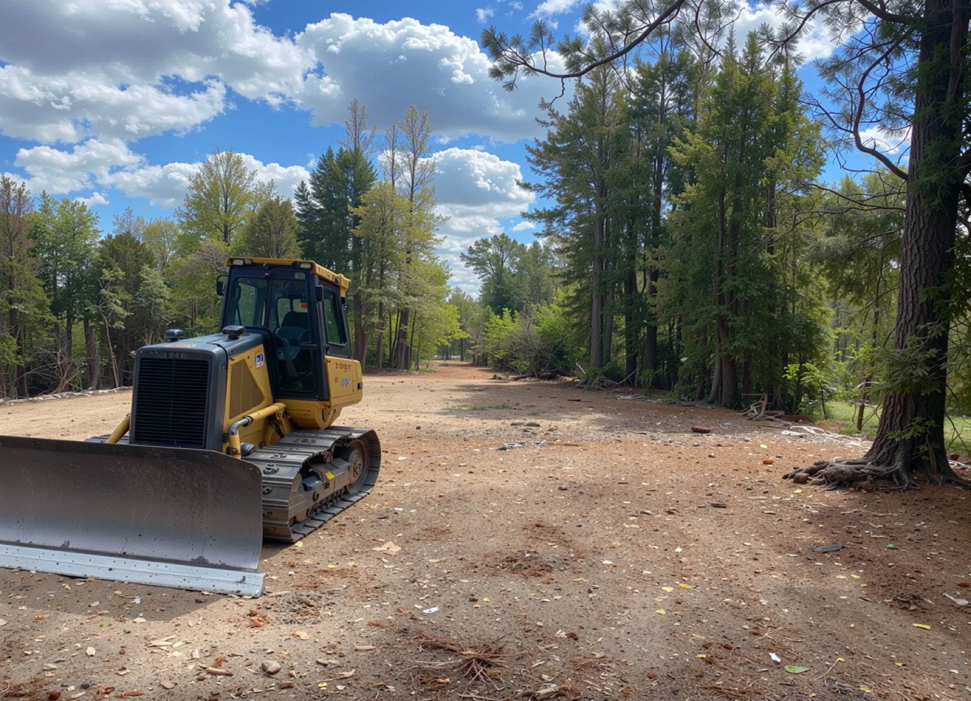 Wolf Creek Farms dozer work in East Central Alabama