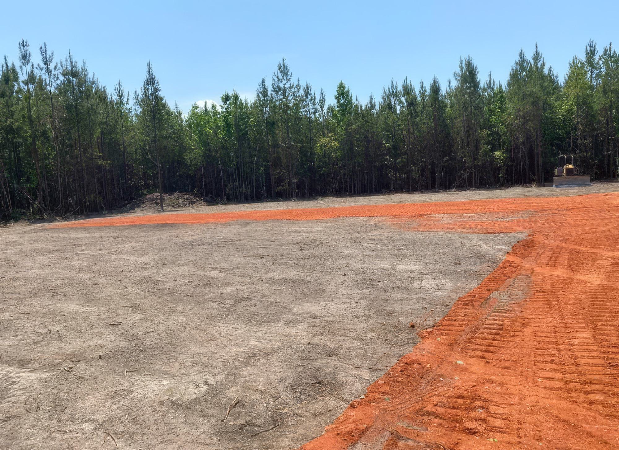 Wolf Creek Farms site preparation process